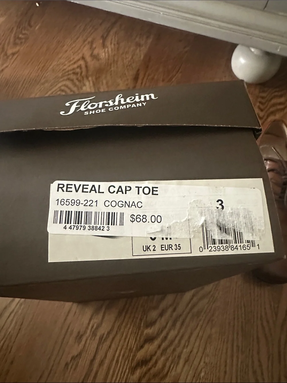 Florsheim Kid’s Brown Cap-Toe Oxford Dress Shoes